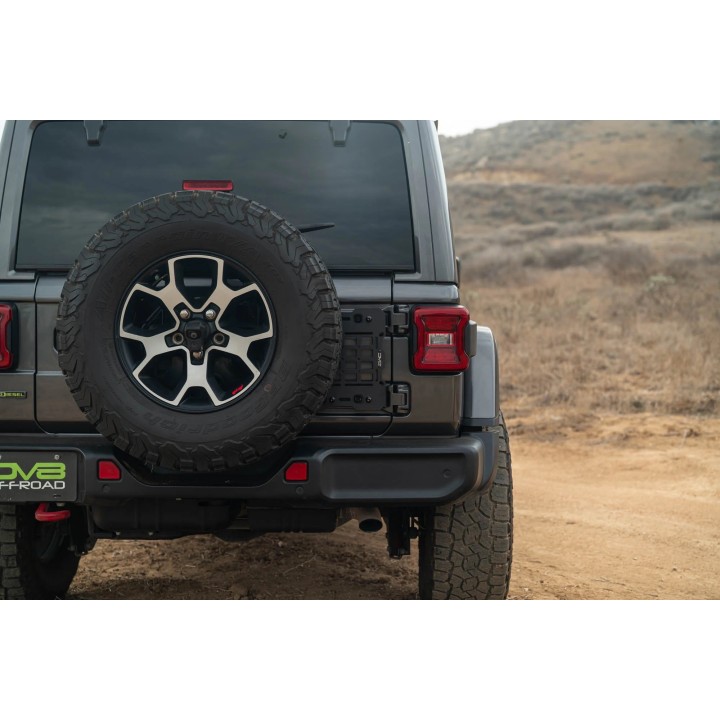 Molle wzmacniające tylną klapę Jeep Wrangler JL DV8 Offroad - ujęcie 10