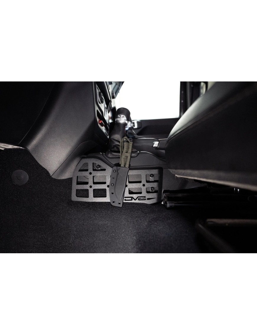 Panele molle przy konsoli zmiany biegów Jeep Wrangler JL