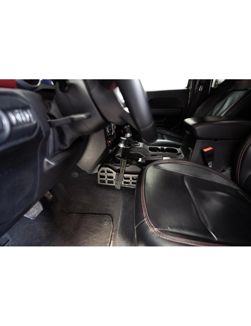 Panele molle przy konsoli zmiany biegów Jeep Wrangler JL