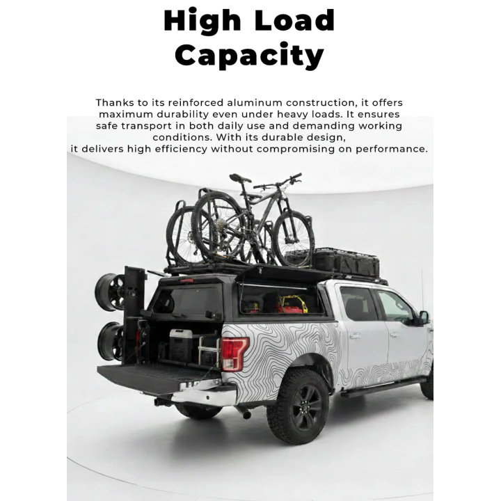 Hardtop aluminiowy Toyota Hilux 2015+ | Zabudowa - ujęcie 3
