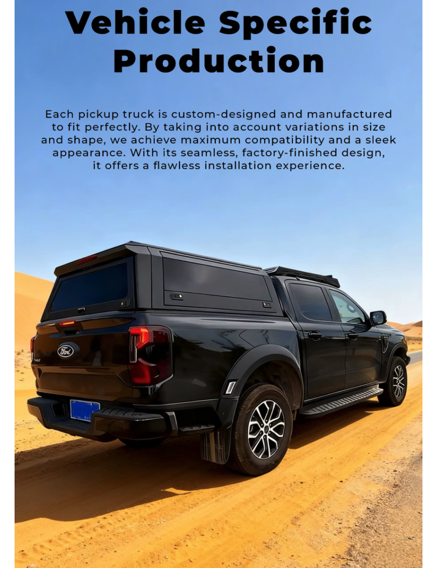 Hardtop aluminiowy Ford Ranger Raptor 2023+