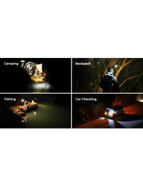 ouTask - Teleskopowa lampa LED | kempingowa