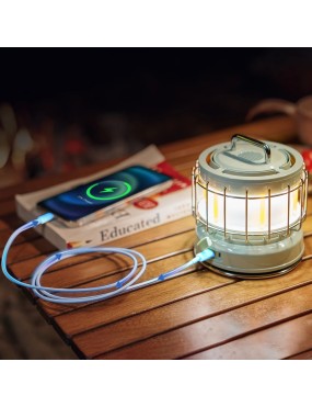 Max Lantern 3 w 1 | Lampa i nawilżacz kempingowy - powerbank