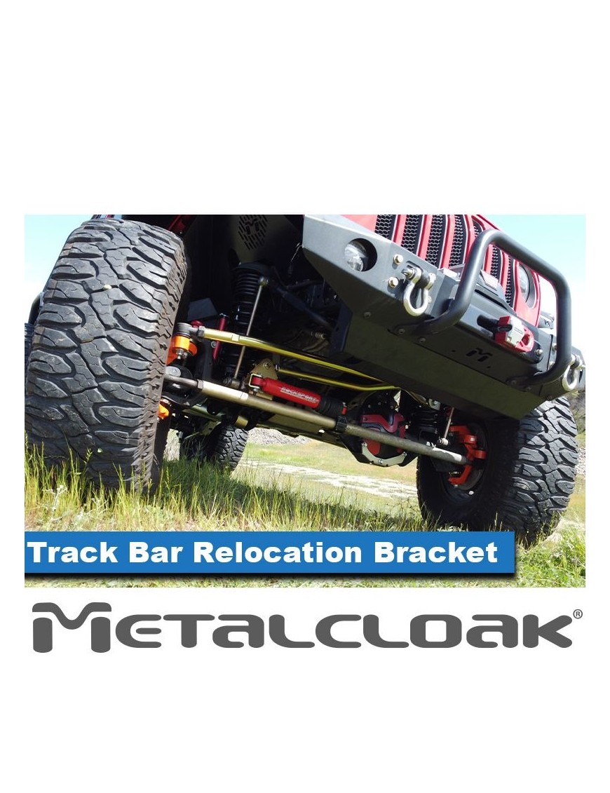 Relokacja Panharda i amortyzatora skrętu pod lift Jeep Wrangler JL