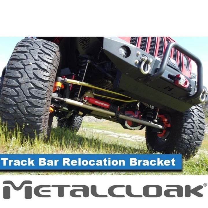 Relokacja Panharda i amortyzatora skrętu pod lift Jeep Wrangler JL METALCLOAK - ujęcie 2