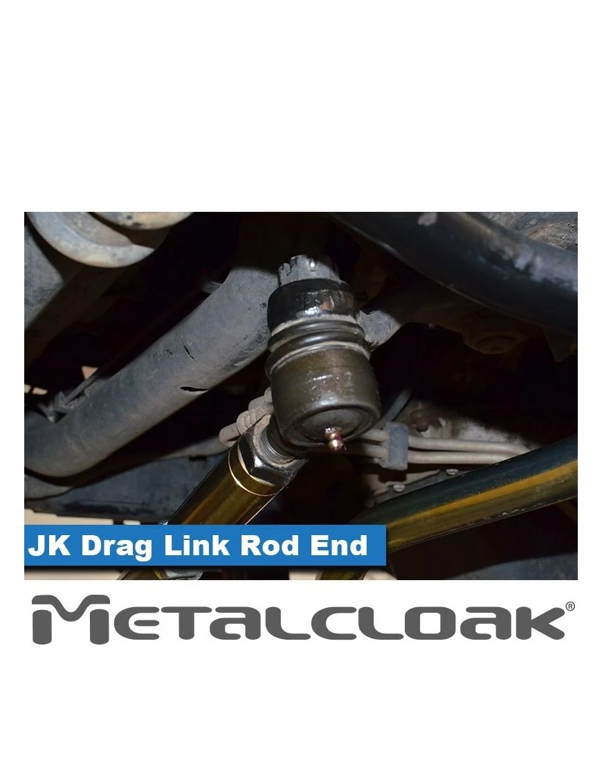 JK Wrangler Drag Link End, Left Hand Thread - Driver Side