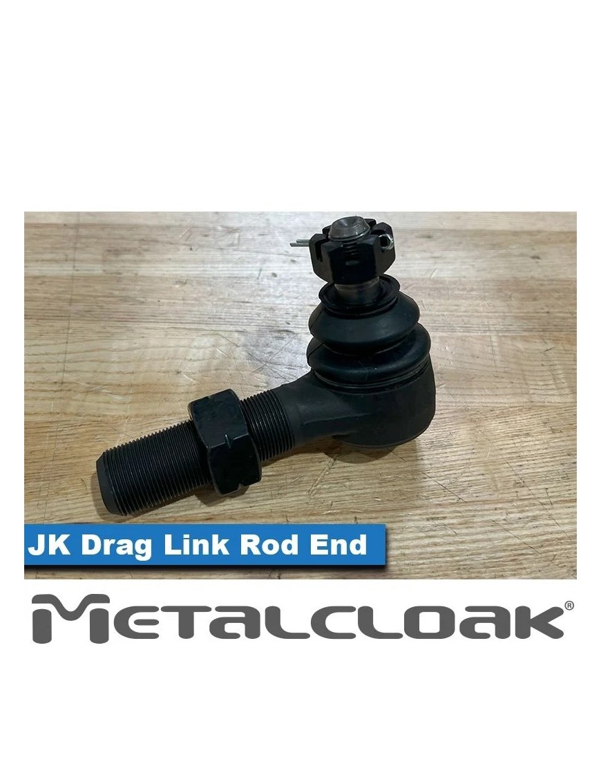 JK Wrangler Drag Link End, Left Hand Thread - Driver Side