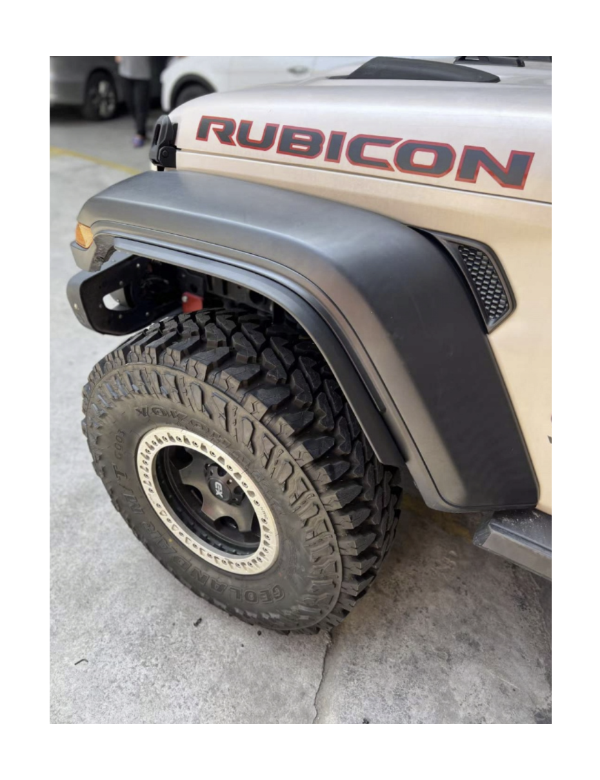 Listwy poszerzeń Jeep Wrangler JL JLU Rubicon USA | Fender Flares