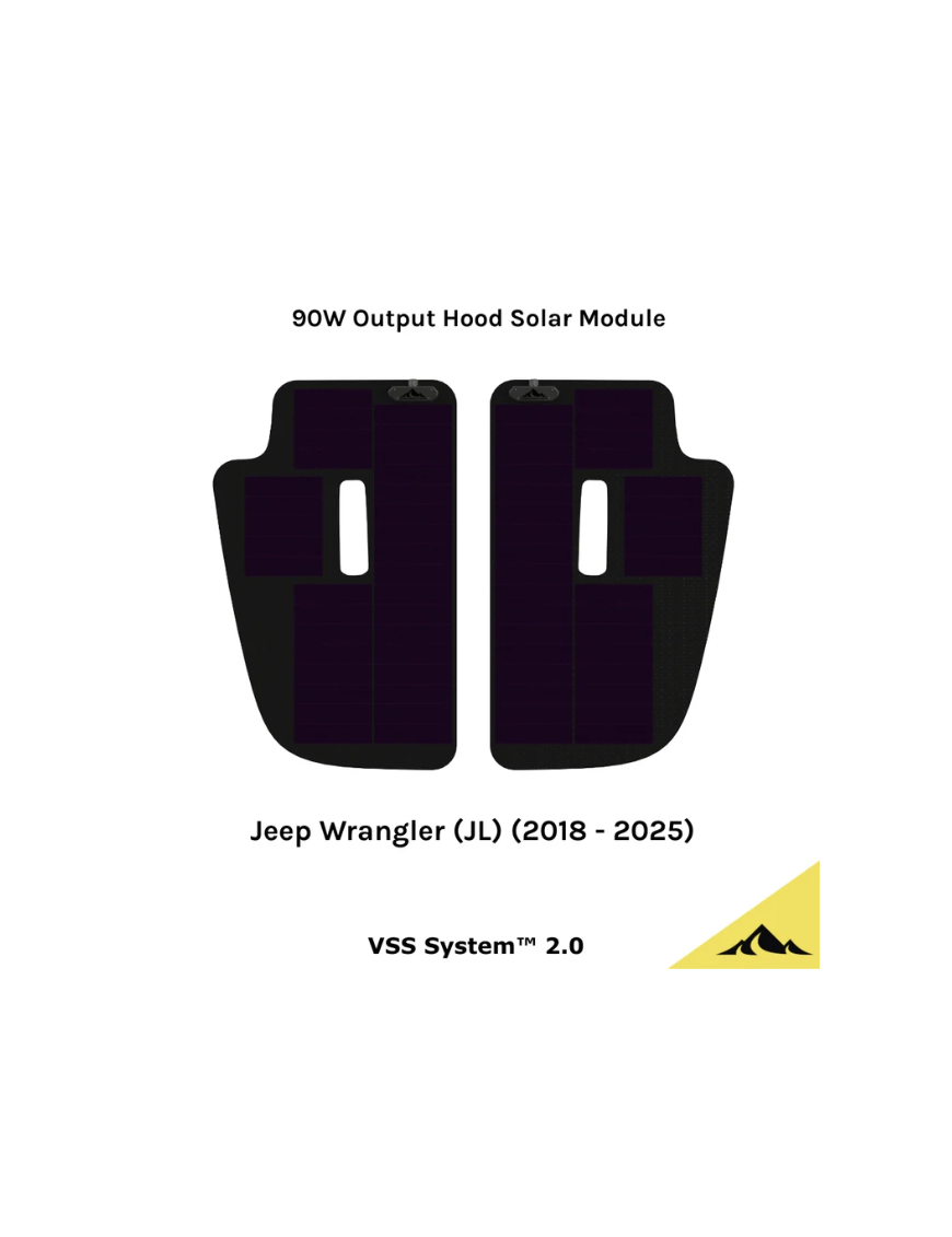 Panel solarny Cascadia 4x4 VSS System 2.0 Jeepa Wrangler JL