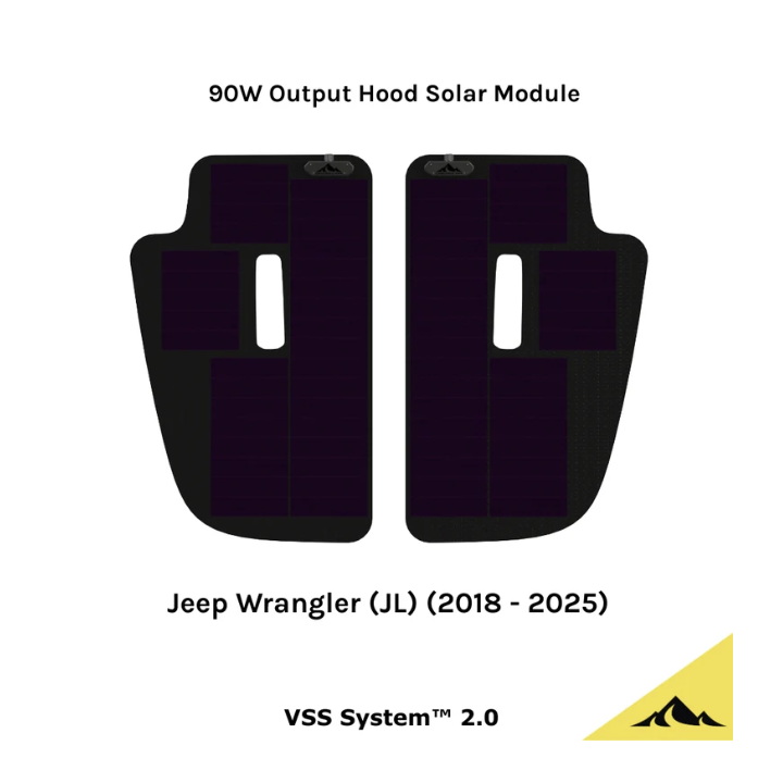 Panel solarny Cascadia 4x4 VSS System 2.0 — Jeep Wrangler JL i Gladiator JT - ujęcie 2