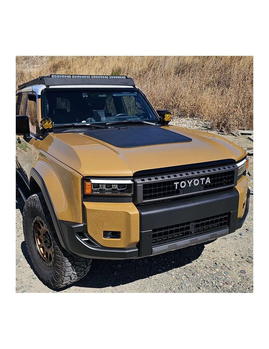 Cascadia 4x4 VSS System™ 2.0 CHF158 panel solarny na maskę Toyota Land Cruiser 250 / Prado 2024–2025