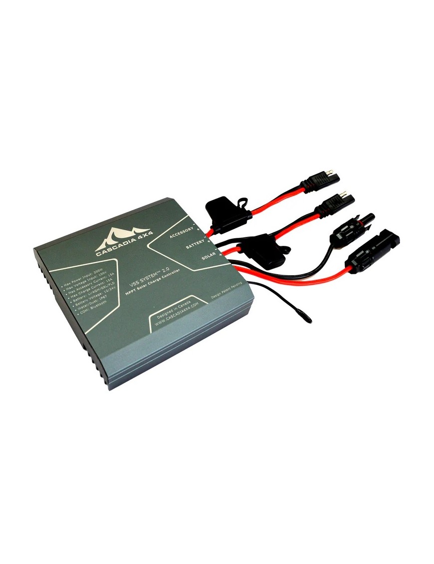 Cascadia 4x4 CHF149CC – 15A MPPT Bluetooth Solar Charge Controller do VSS System™ 2.0