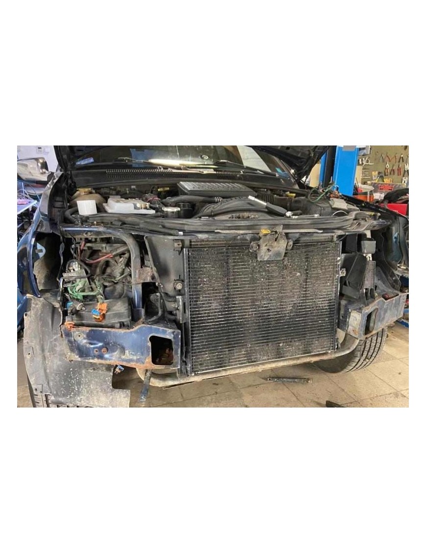 Jeep Grand Cherokee WJ / WG 1998-2004 płyta montażowa wyciągarki poszerzona z osłoną czołową