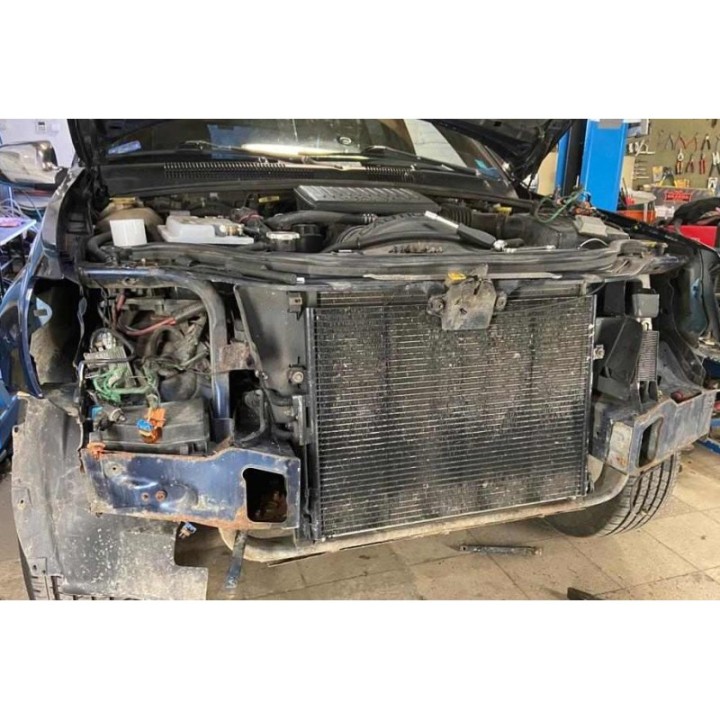 Jeep Grand Cherokee WJ / WG 1998-2004 płyta montażowa wyciągarki poszerzona z osłoną czołową