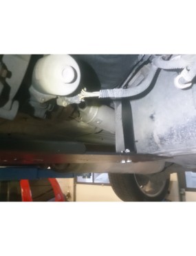 Osłona reduktora STANDARD Jeep Grand Cherokee WK WH 2005-2010 czerwona