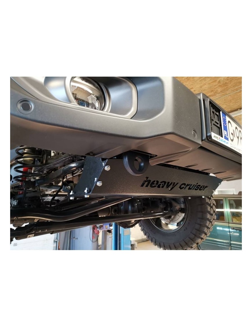 Osłona chłodnic i stabilizatora STANDARD Jeep Wrangler JL 2018- czerwona