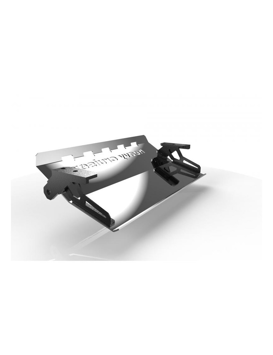 Osłona przednia z uchwytami do holowania Toyota Land Cruiser J8 HDJ HZJ 80 1989-1997 aluminiowa