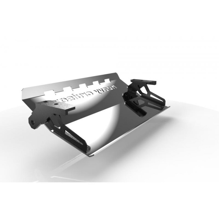 Osłona przednia z uchwytami do holowania Toyota Land Cruiser J8 HDJ HZJ 80 1989-1997 aluminiowa