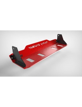 Osłona chłodnic i stabilizatora STANDARD do zderzaka 10 ANNIVERSARY Jeep Wrangler JL 2018- czerwona
