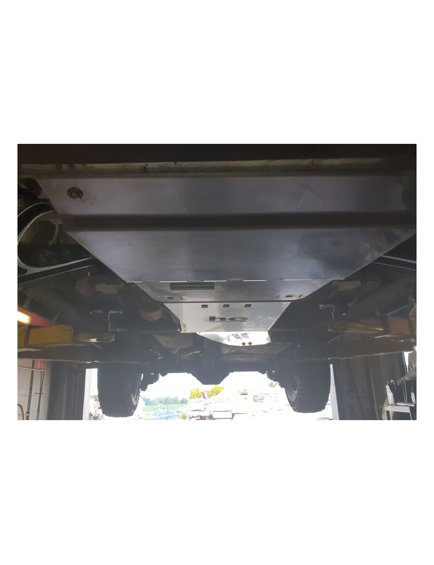 Osłona skrzyni biegów STANDARD Jeep Grand Cherokee WK WH 2005-2010 aluminiowa