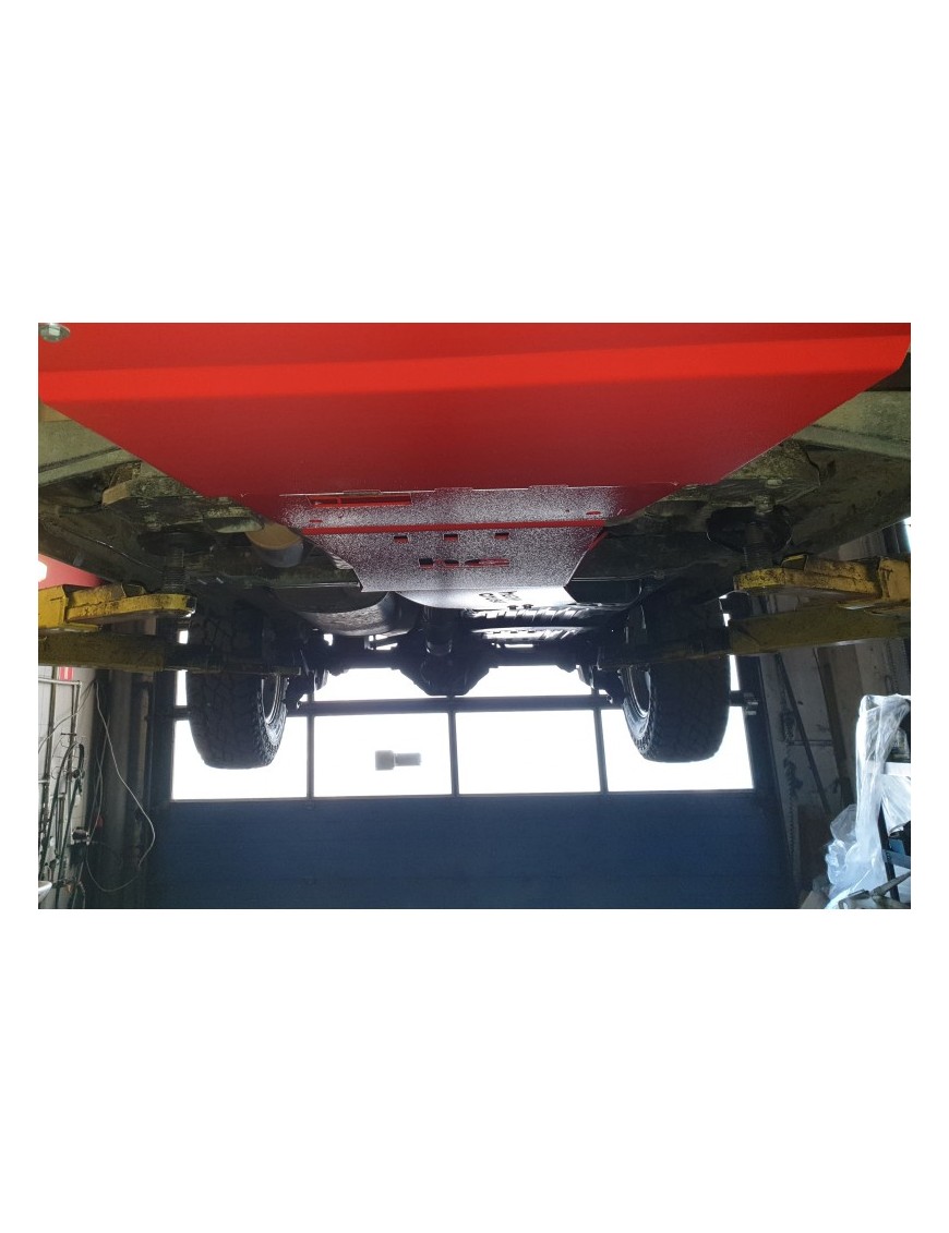 Osłona silnika i przedniego mostu STANDARD Jeep Grand Cherokee WK WH 2005-2010 czerwona