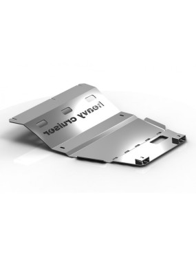 Osłona silnika i przedniego mostu STANDARD Jeep Grand Cherokee WK WH 2005-2010 aluminiowa