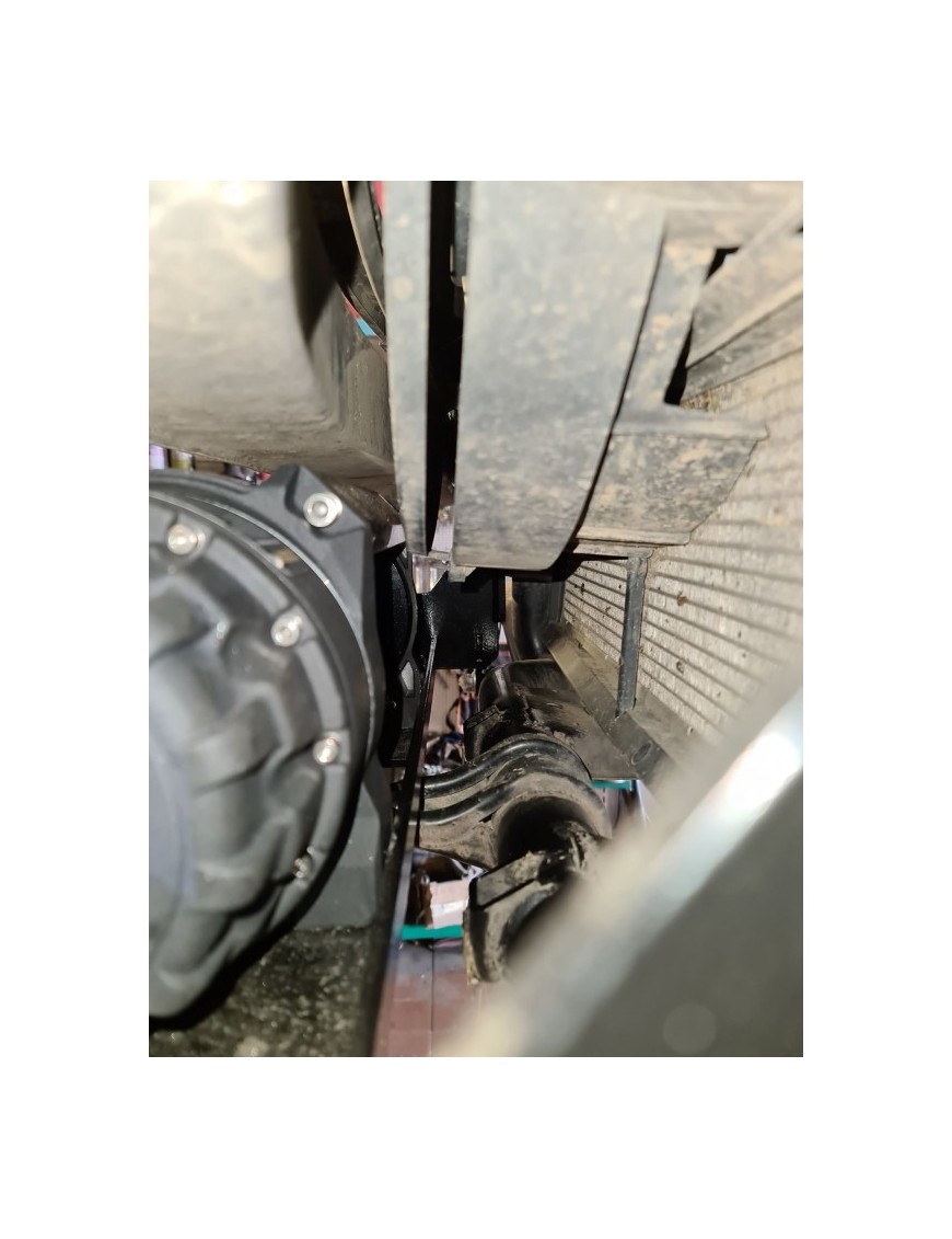 Range Rover L322 2002-2009 płyta montażowa wyciągarki