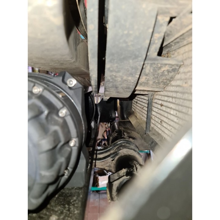 Range Rover L322 2002-2009 płyta montażowa wyciągarki