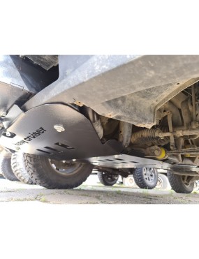 Osłona silnika Standard Range Rover L322 2002-2009 czerwona