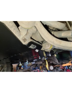 Osłona silnika Standard Range Rover L322 2002-2009 czerwona