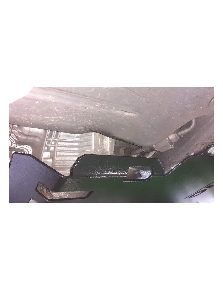 Osłona skrzyni biegów i reduktora STANDARD Land Rover Discovery 3 2004-2009 czerwona