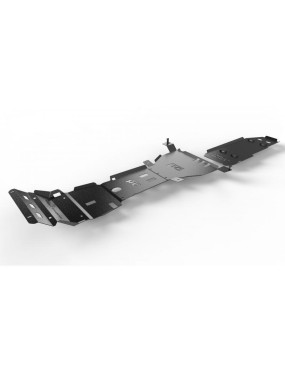 Komplet osłon podwozia OFFROAD Toyota Hilux Vigo 2005-2015
