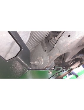 Osłona sinika,chłodnic i przedniego mostu OFFROAD Land Rover Discovery 4 2009-2015 czerwona