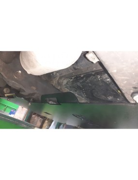 Osłona skrzyni biegów i reduktora STANDARD Land Rover Discovery 4 2009-2015 czerwona