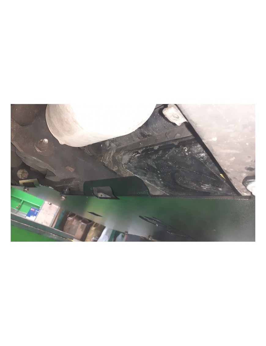 Osłona skrzyni biegów i reduktora STANDARD Land Rover Discovery 4 2009-2015 czerwona