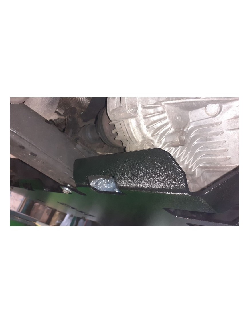 Osłona skrzyni biegów i reduktora STANDARD Land Rover Discovery 4 2009-2015 aluminiowa