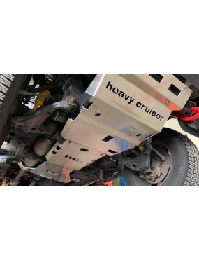 Osłona chłodnic, silnika i przedniego mostu OFFROAD Toyota Hilux Revo 2021 - czerwona