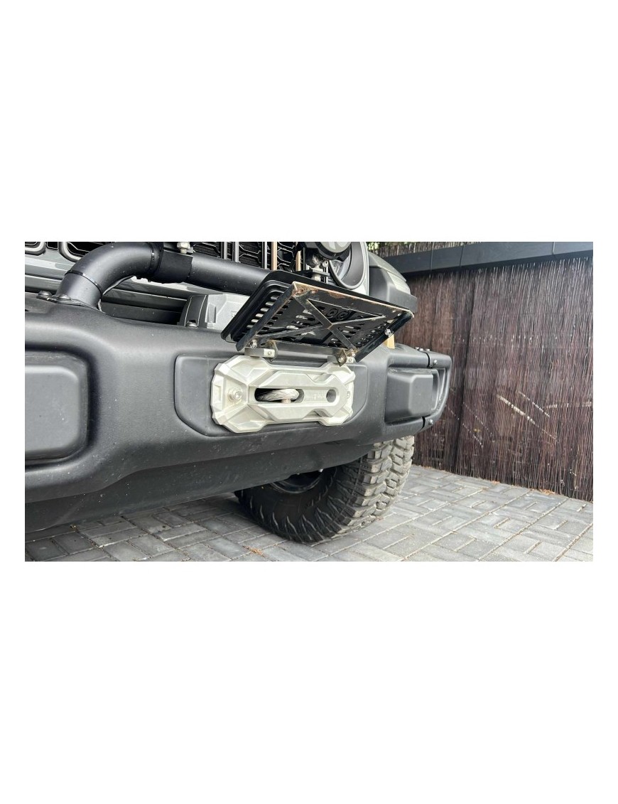 Jeep Gladiator JT 2020 - płyta montażowa wyciągarki HD do zderzaka stalowego "anniversary"