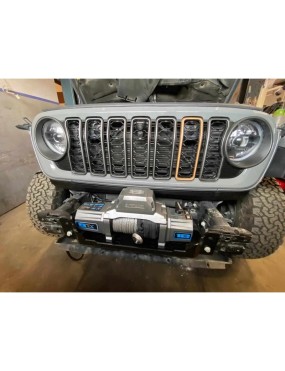 Jeep Gladiator JT 2020 - płyta montażowa wyciągarki HD do zderzaka stalowego "anniversary"