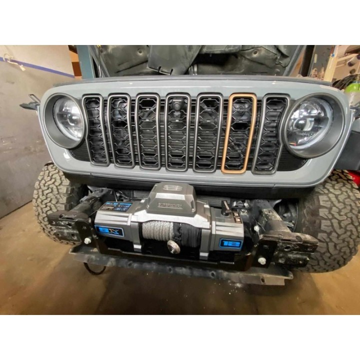 Jeep Gladiator JT 2020 - płyta montażowa wyciągarki HD do zderzaka stalowego "anniversary"