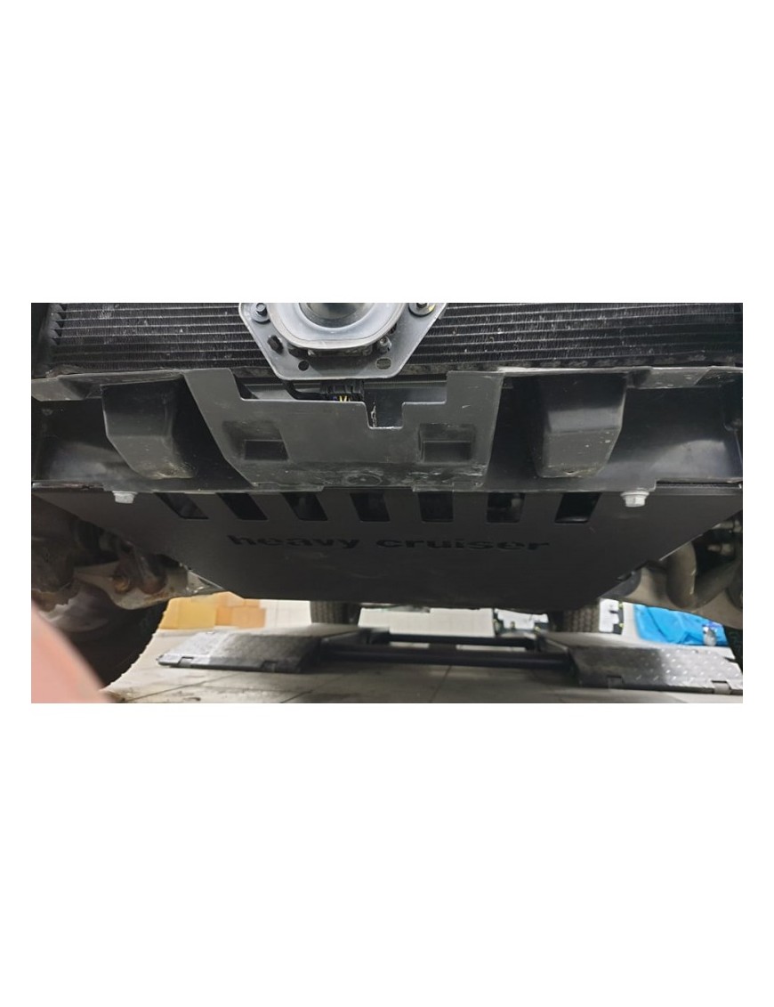 Osłona chłodnic, silnika i przedniego mostu OFFROAD Jeep Grand Cherokee WK2 CRD diesel 2013-2020 aluminiowa