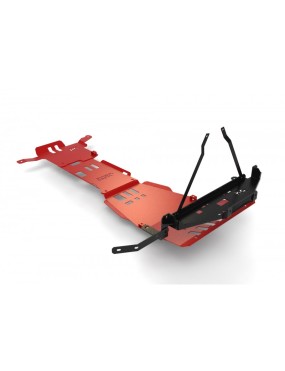 Zestaw , Pakiet OFFROAD Jeep Grand Cherokee WK2 2013-2020 Quadra-Lift czerwony