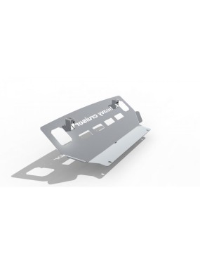 Osłona chłodnic i zderzaka przedniego Mitsubishi Pajero 4 / Montero 4 2006-2014 aluminiowa