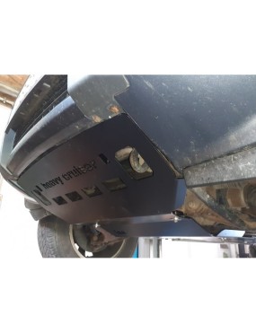 Osłona chłodnic i zderzaka przedniego Mitsubishi Pajero 4 / Montero 4 2006-2014 aluminiowa