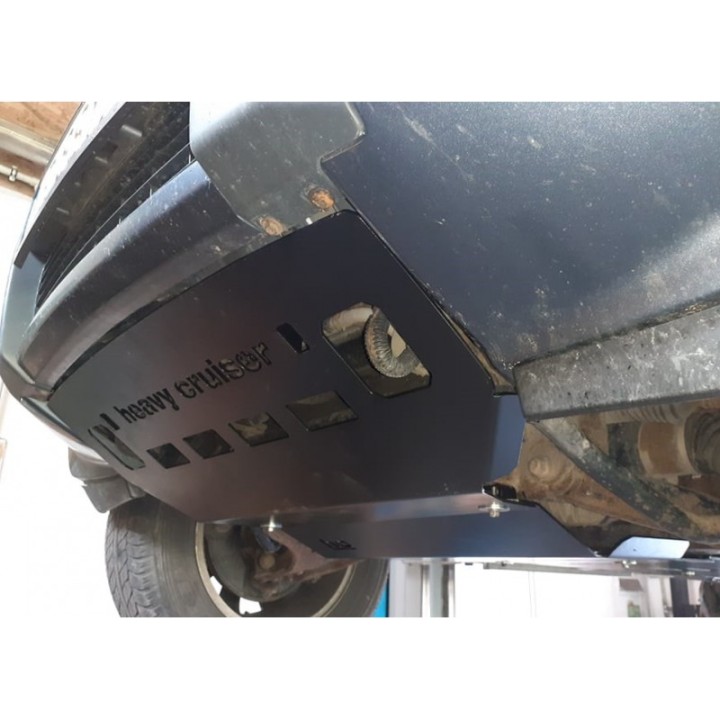 Osłona chłodnic i zderzaka przedniego Mitsubishi Pajero 4 / Montero 4 2006-2014 aluminiowa