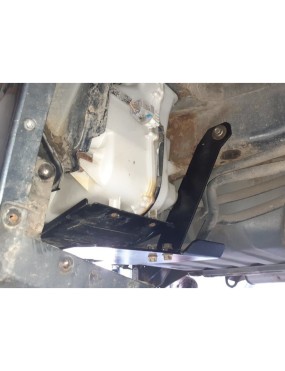 Osłona tylnej nagrzewnicy Mitsubishi Pajero 4 / Montero 4 2006-2014 long aluminiowa