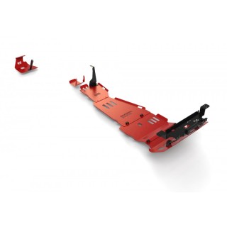 Zestaw, Pakiet OFFROAD Mitsubishi Pajero 4 / Montero 4 2006-2014 long czerwony
