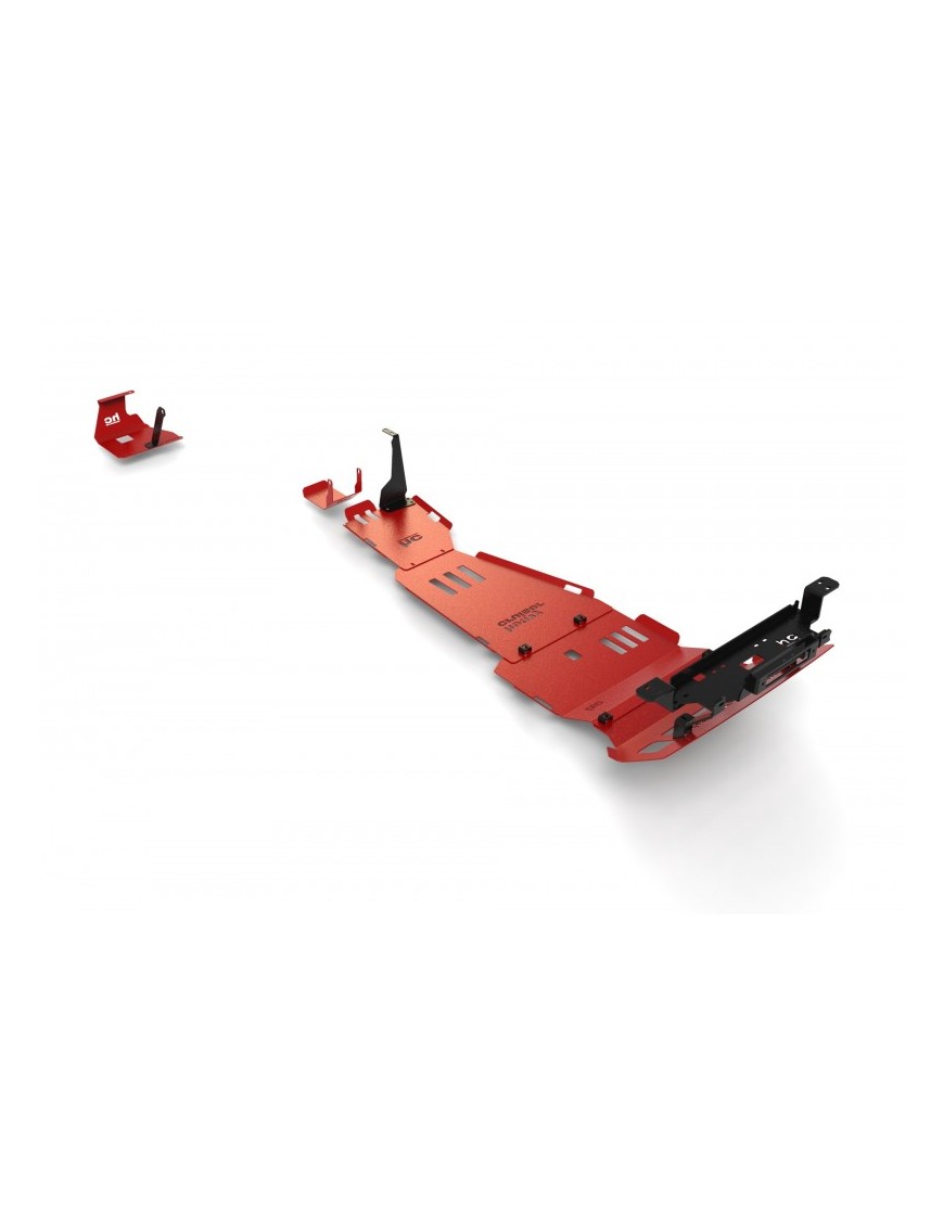 Zestaw, Pakiet OFFROAD Mitsubishi Pajero 4 / Montero 4 2006-2014 long czerwony Zestaw, Pakiet OFFROAD Mitsubishi Pajero 4 / Montero 4 2006-2014 long czerwony
