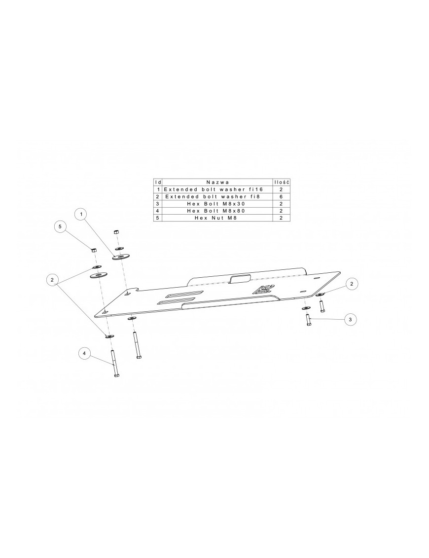 Osłona skrzyni biegów Offroad Nissan Navara D40 2005-2015 Osłona skrzyni biegów Offroad Nissan Navara D40 2005-2015