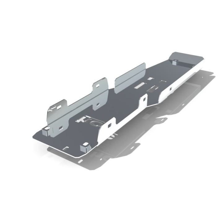 Osłona baterii i modułu invertera STANDARD Jeep Wrangler JL 4XE plug-in Hybrid 2021- aluminiowa
